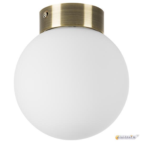 812011 (MX8131-1B-S ) Люстра GLOBO 1х40W E14 antique bronze/white (в комплекте)