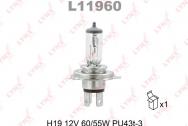 Лампа H19 12V 6055W PU43t-3 LYNXauto L11960
