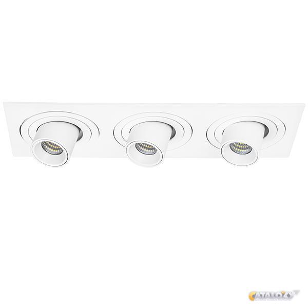 i536162 Светильник INTERO TUBO LED 7W*3 360LM*3 60G БЕЛЫЙ 3000K (217536+217162+2