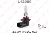 Лампа HB3 9005 12V60W P20D LYNXauto L12060