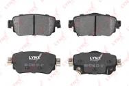 Колодки тормозные дисковые зад LYNXauto BD-5748