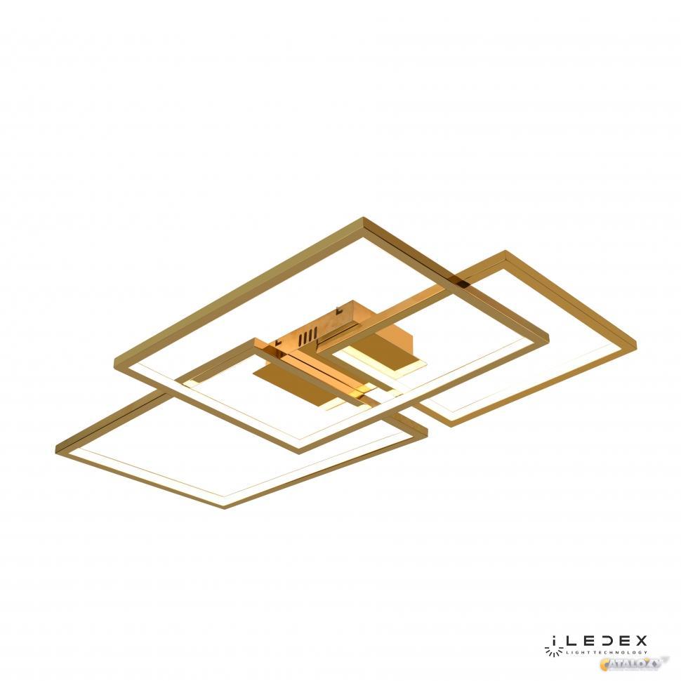Потолочный светильник iLedex GRACE 230/3A-50W-3000K GOLD iLedex 230/3A-50W-3000K